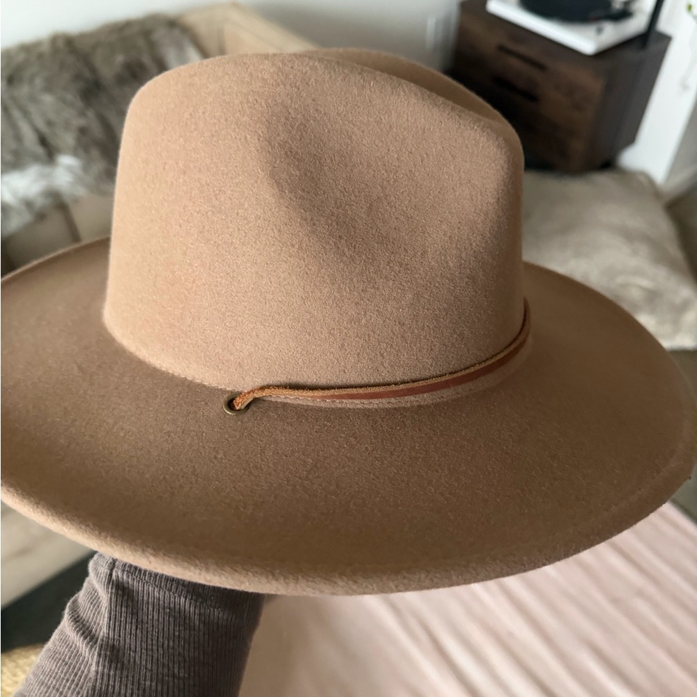 Classic Tan Women's Fedora Hat